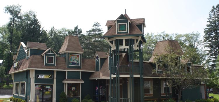 Adirondack Dog House