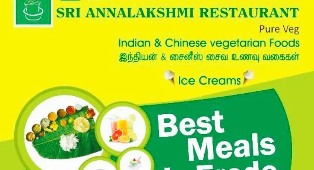 Sri Annalakshmi Restaurant Pure Veg
