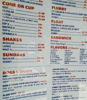 The Corner Cone Dairy Bar & Grill & Bike Rental