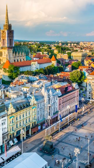 Croatia Ban Jelacic Square + Market Dolac + Tkalčićeva Street + Stone Gate private charter 1-day tour