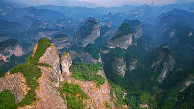 Guilin Danxia Bajiaozhai Scenic Area
