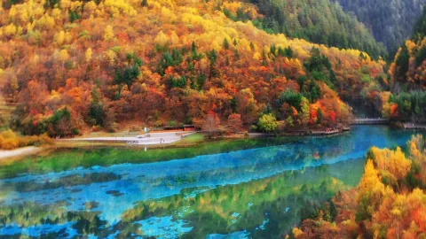 주자이거우 attraction in 주자이거우
