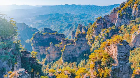 Zhangjiajie National Forest Park attraction in Hunan