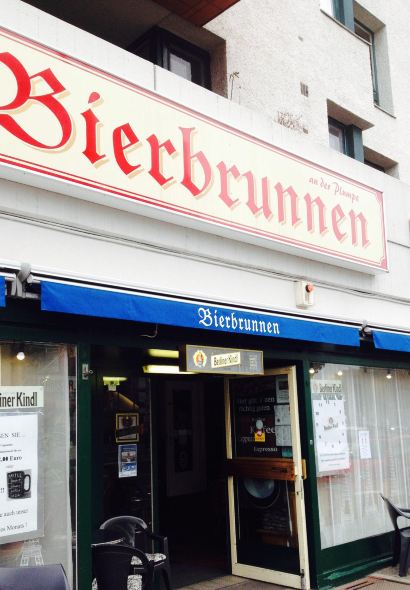 Bierbrunnen an der Plumpe