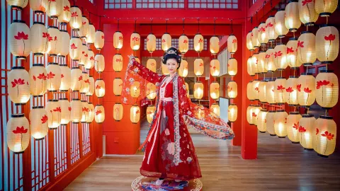 Hanfu Costume Experiences in Xi'an attraction in Xi'an