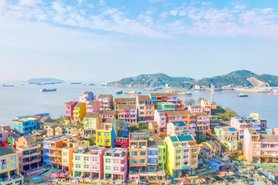 Colorful Xiaoruo Village