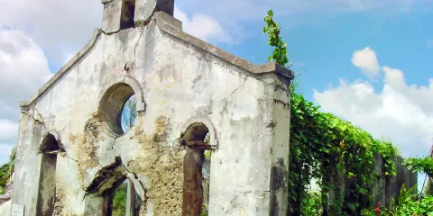 西班牙老教堂遺跡