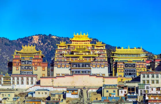 松贊林景區門票（包括來回觀光車+園內講解）成人