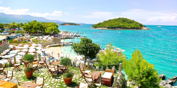 Ksamil beach