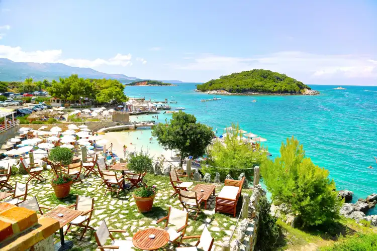 Các khách sạn gần Ksamil beach