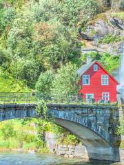 Steinsdalsfossen Waterfall