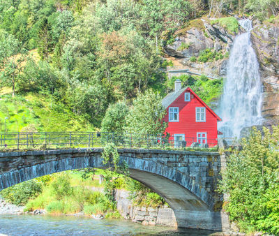 Steinsdalsfossen Waterfall
