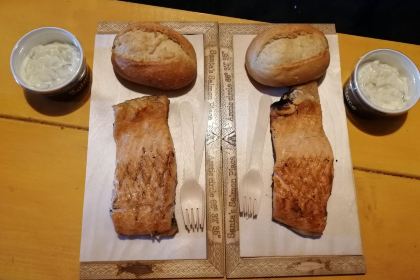 Santa's Salmon Place