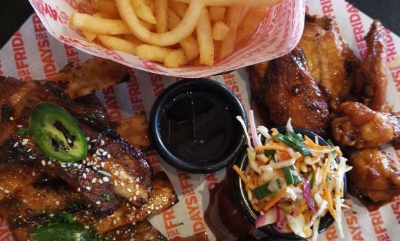 T.G.I Friday's(diagonal road)