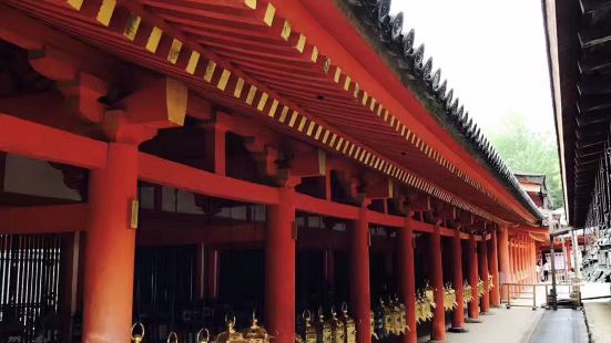 春日大社（かすがたいしゃ）是奈良县奈良市奈良公园内的一座神社