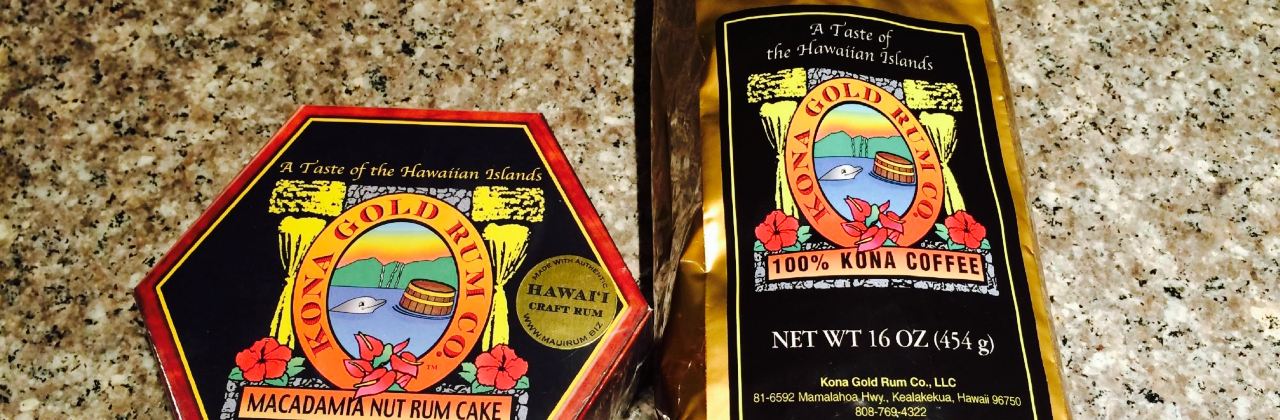 Kona Gold Trading Company Kona Coffee and Rum Cakes