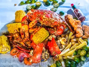 Blue Posts Boiling Crabs & Shrimps – Bajada