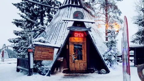Santa's Salmon Place in Lapland