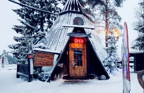 Santa's Salmon Place