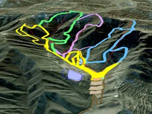 포룡산 봉황령 스키장