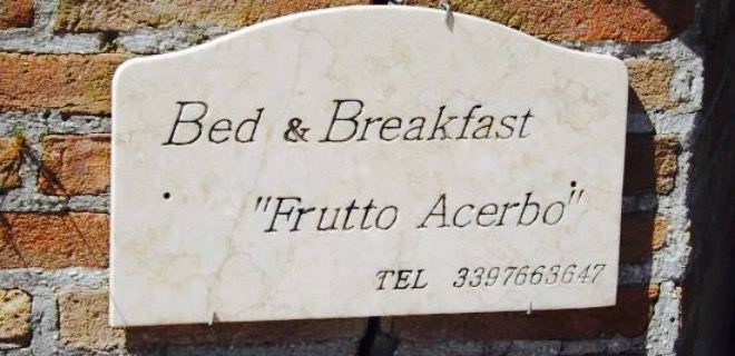 B&B IL Frutto Acerbo