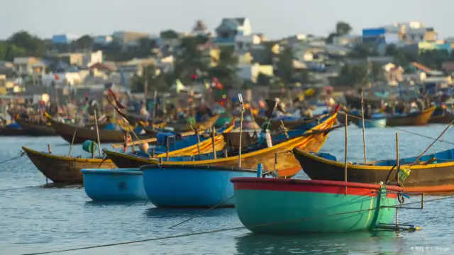 鄰近美奈漁村的酒店