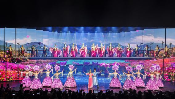 Guilin Romance Park performance admission ticket/optional shuttle bus - Large-scale live performance in Yangshuo, Guilin, Guangxi/immersive viewing experience (fast ticket issuance/hassle-free pickup)