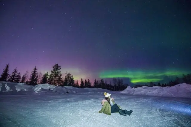 Northern Lights in Rovaniemi