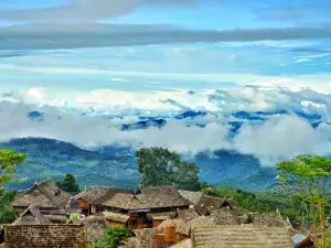 The Old Bulang Ethnicity Village of Wenji