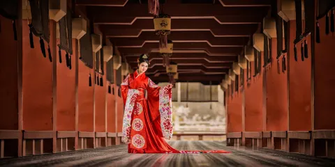 橫店影視城秦王宮園區