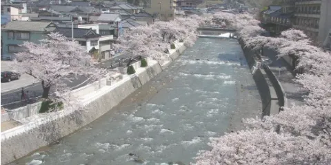あつみ温泉 温海川
