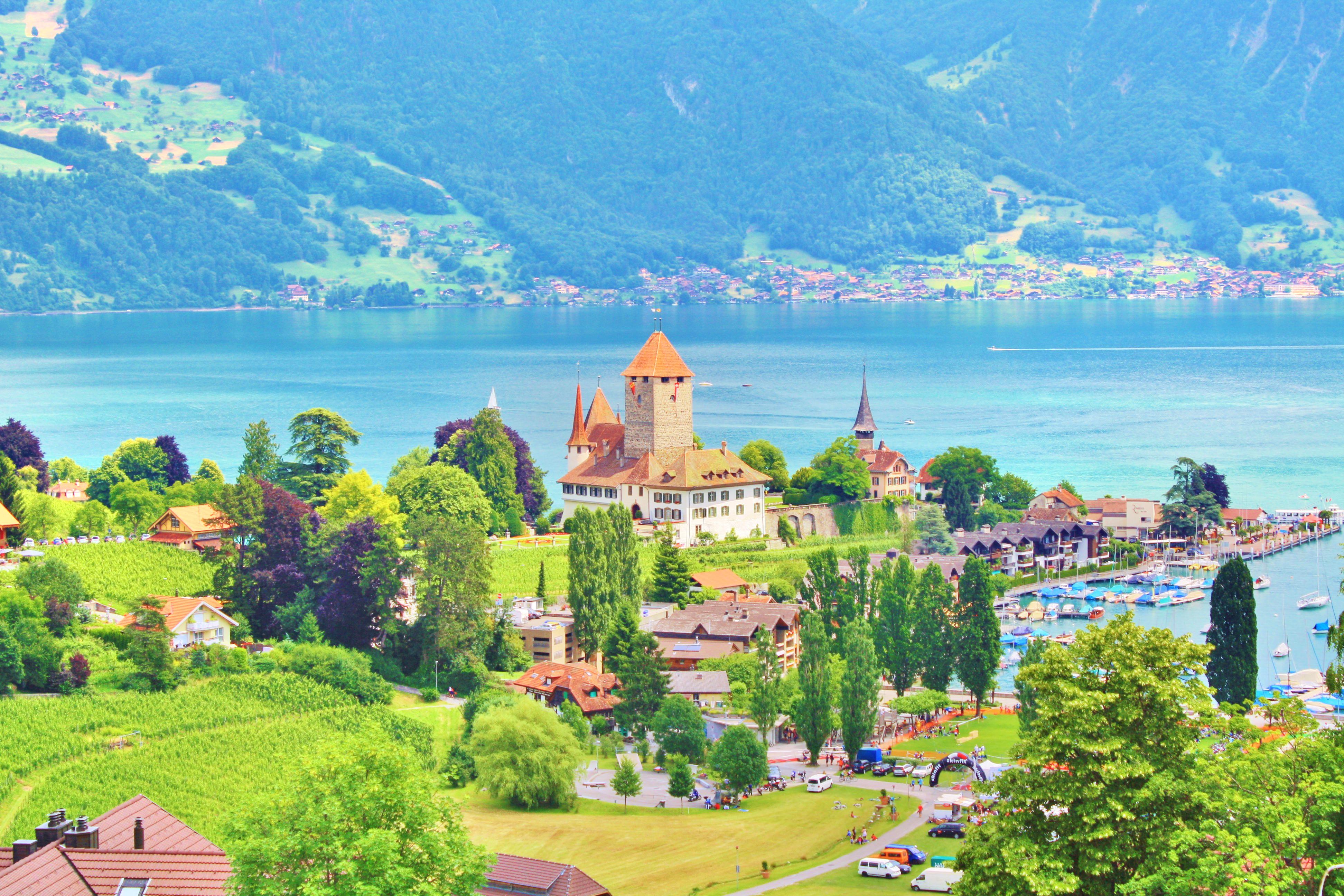 瑞士日內瓦湖畔的西庸城堡圖片素材-JPG圖片尺寸5491 × 3748px-高清圖案500898522-zh.lovepik.com