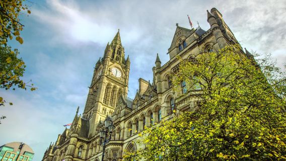 Manchester Art Gallery, Manchester Opera House, and Manchester Town Hall one-day tour