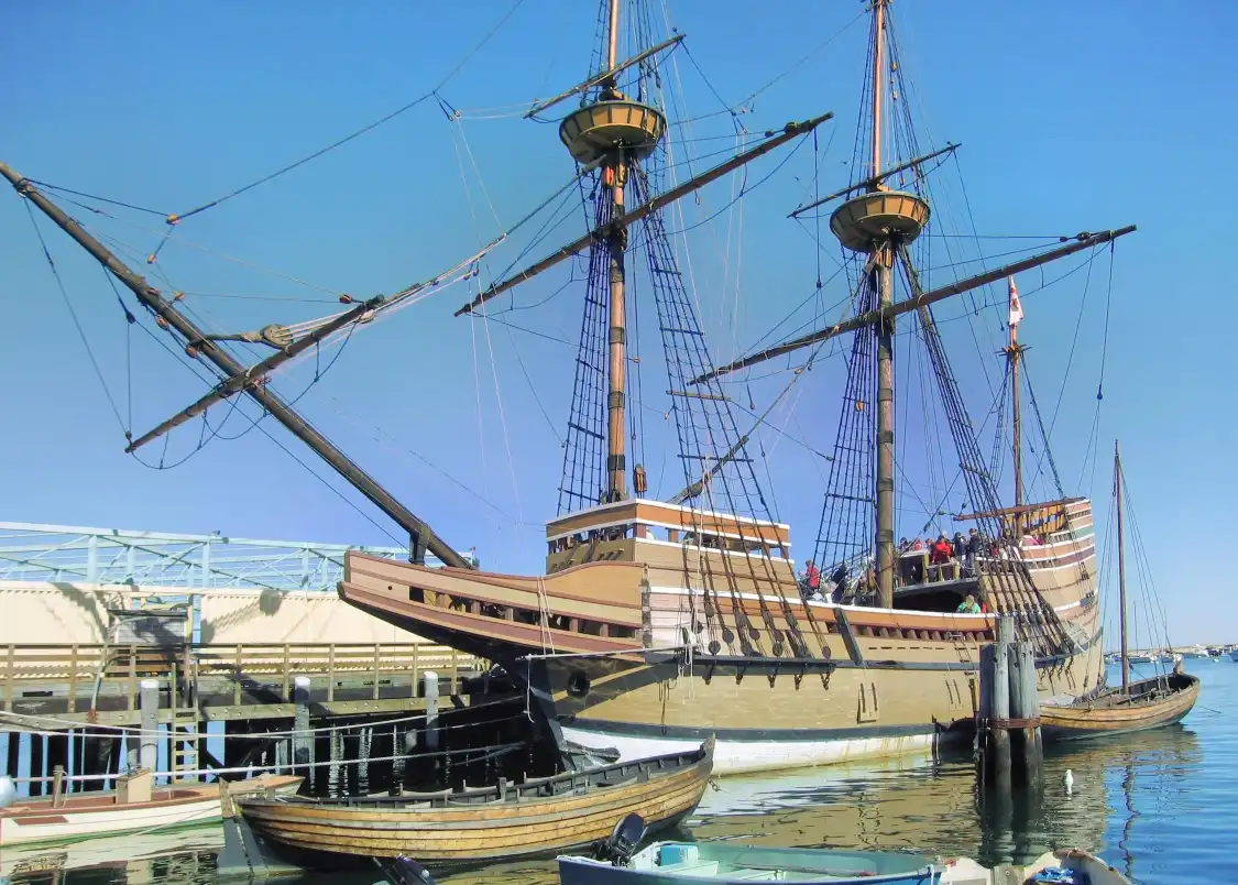 Hotels near Mayflower II