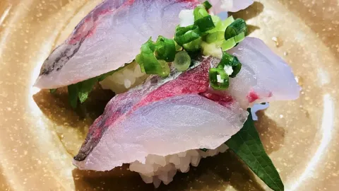 Kamesho Kurukuru Sushi in Beppu