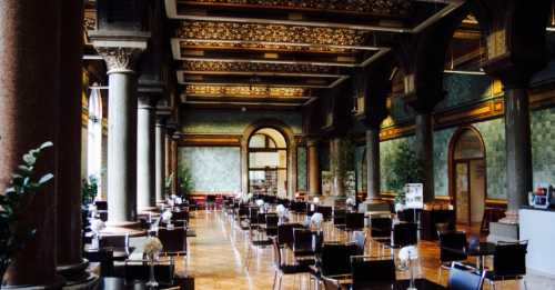 The Tiled Hall at Leeds Art Gallery