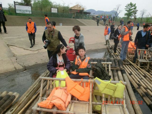 仙水岩蘆溪河竹筏漂流