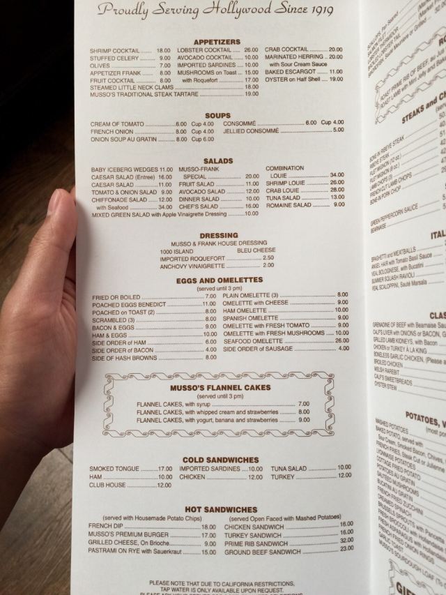 Musso & Frank Grill