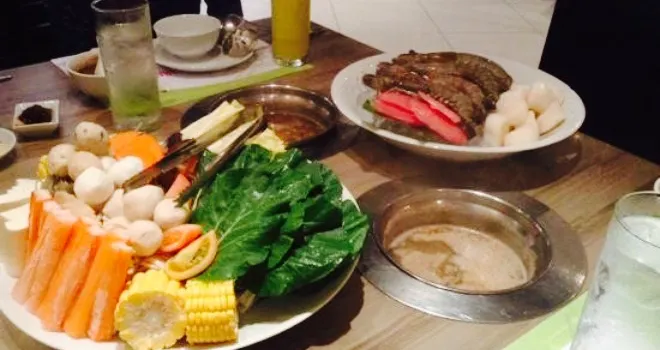 Healthy Shabu Shabu Podium