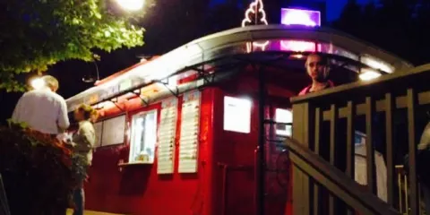 Red Caboose Ice Cream Station