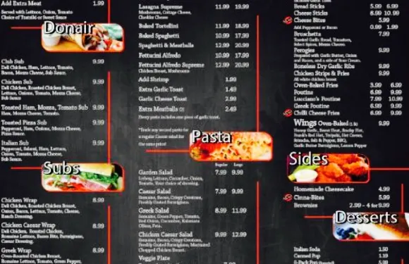 Lucciano's Pizza & Pasta