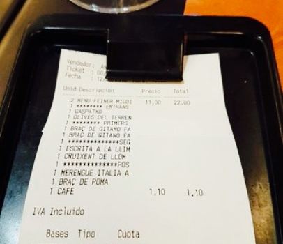 Restaurant Ginebrals