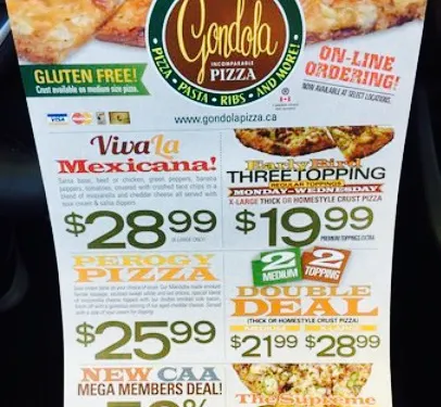 Gondola Pizza Restaurants