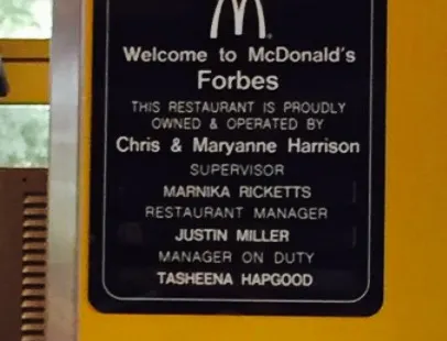 McDonalds Forbes