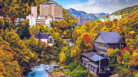 Jozankei Onsen attraction in Sapporo