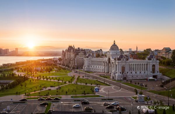 Baku to Kazan flight