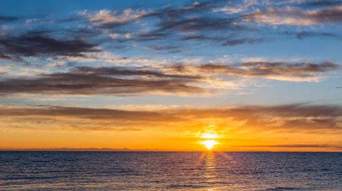 Sunrise on Heima River