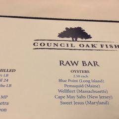 Council Oak Steaks & Seafood (in Seminole Hard Rock Tampa) User Photo