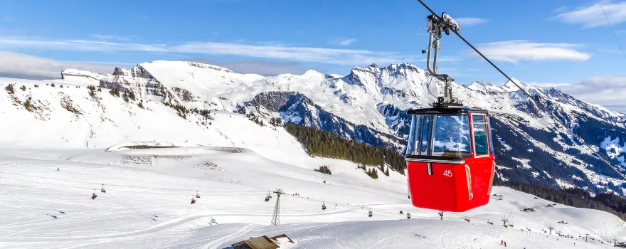 Ski resort St. Moritz – Corviglia