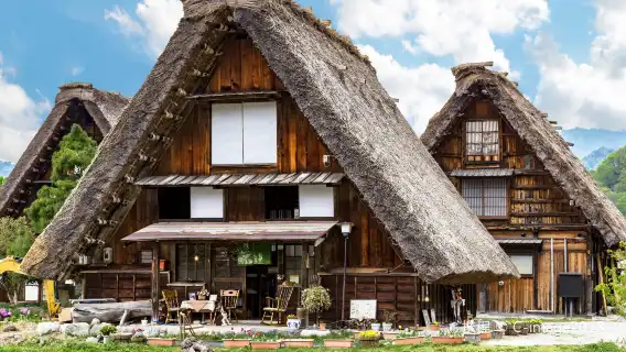 日本名古屋世界遺産白川郷+五箇山相倉合掌村・バスワンデーツアー